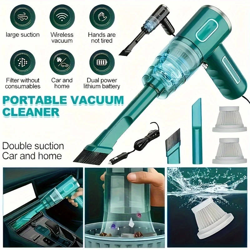 1 x Handheld 12V Car Vacuum Cleaner