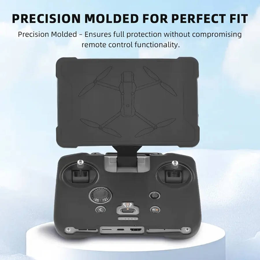 2pcs silicone case screen protector and dust cover set for dji 4 pro 2 remote control Product details 1
