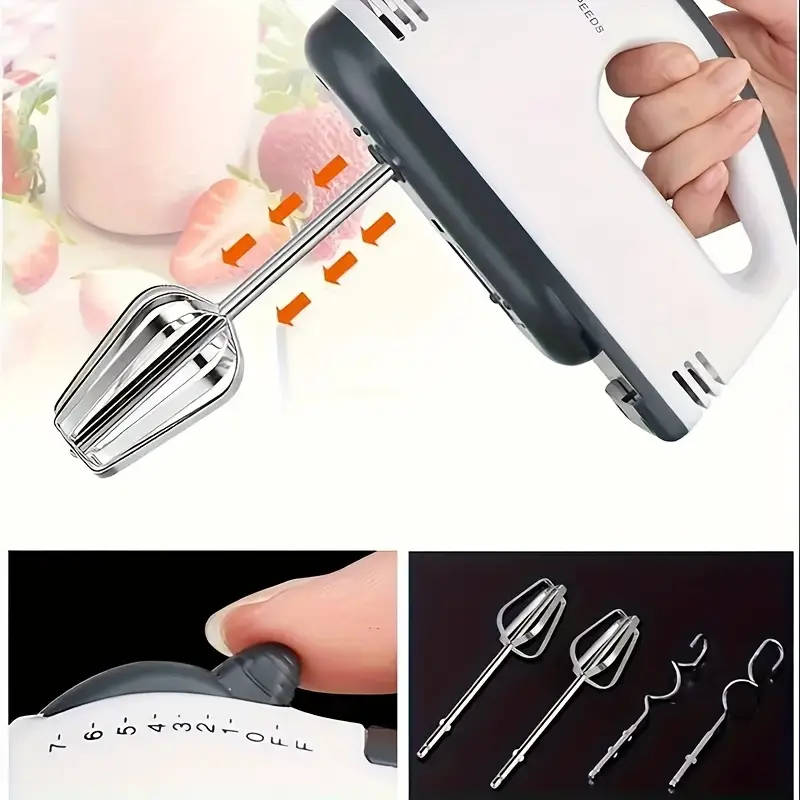 Portable Scarlett Super Hand Mixer