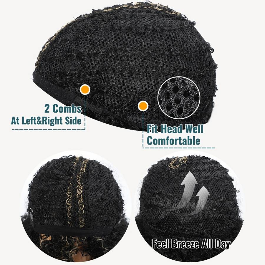 1Pc M1B27A 35.56cm Fashion Design Wig