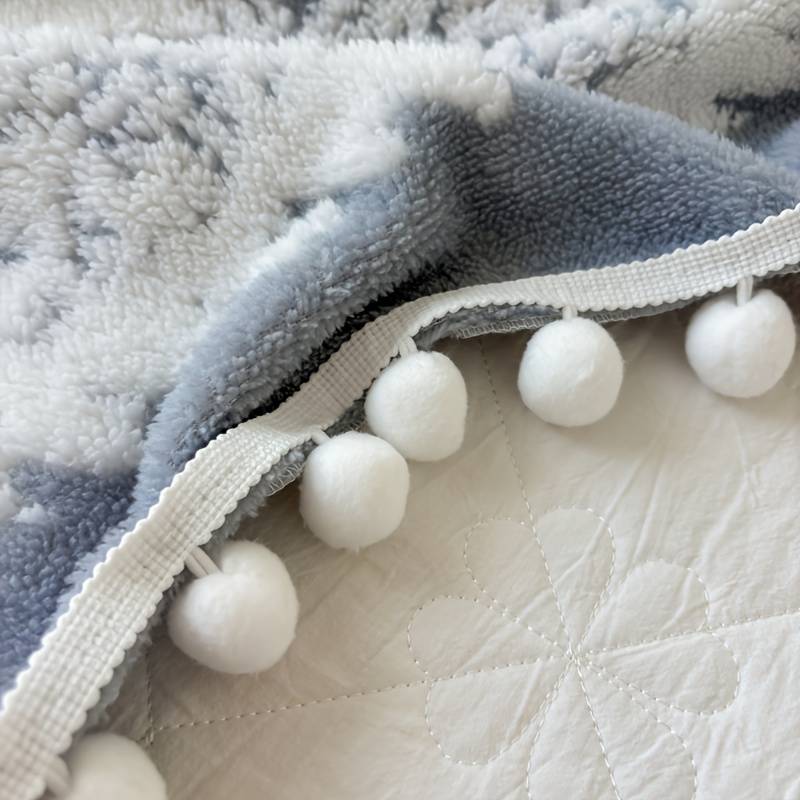 1ps Blanket Color Smoke Grey size 100x150cm
