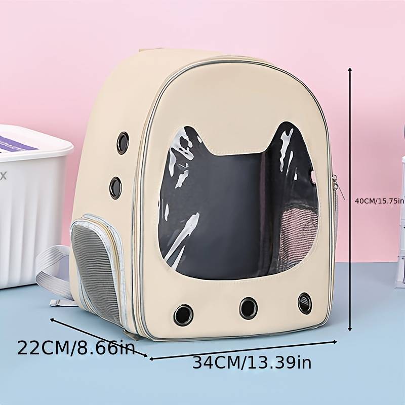1pc Coffee colorCapacity Small Size Pet Bag