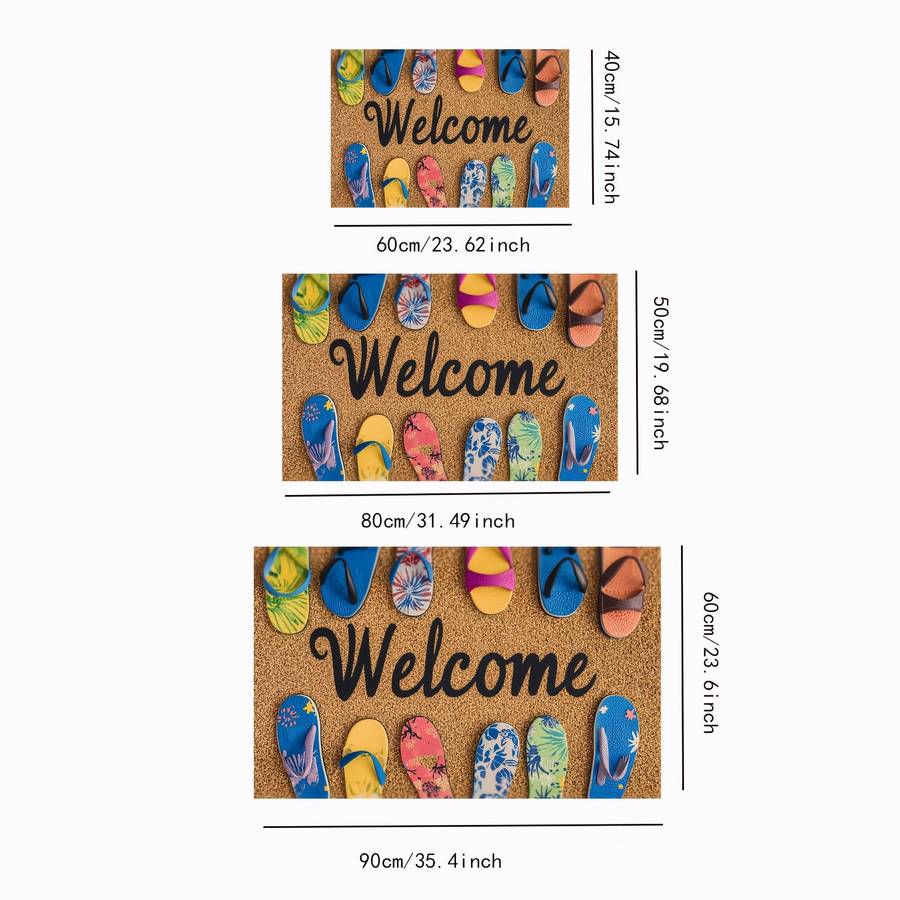 1Pc 23.6x35.4inch 60x90cm Floor Mat