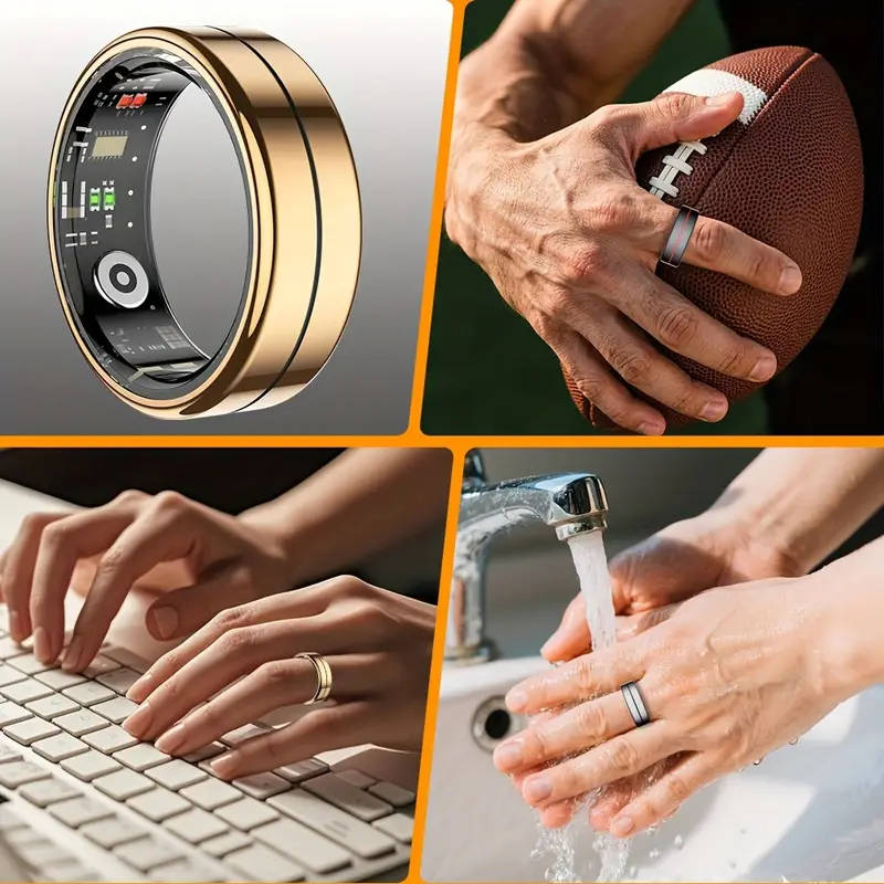 Men's Smart Ring - Fitness and Health Tracker