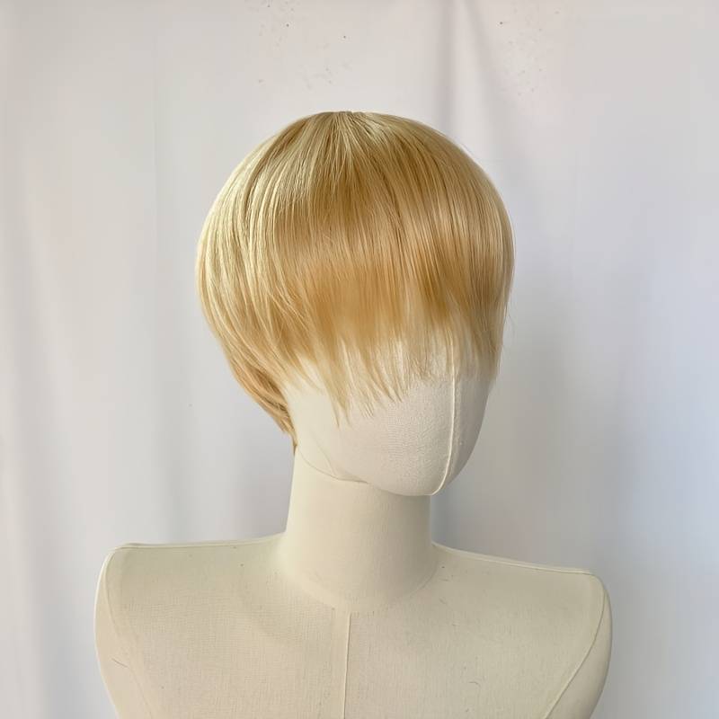 1Pc Black 20.32cm Fashion Design Wig