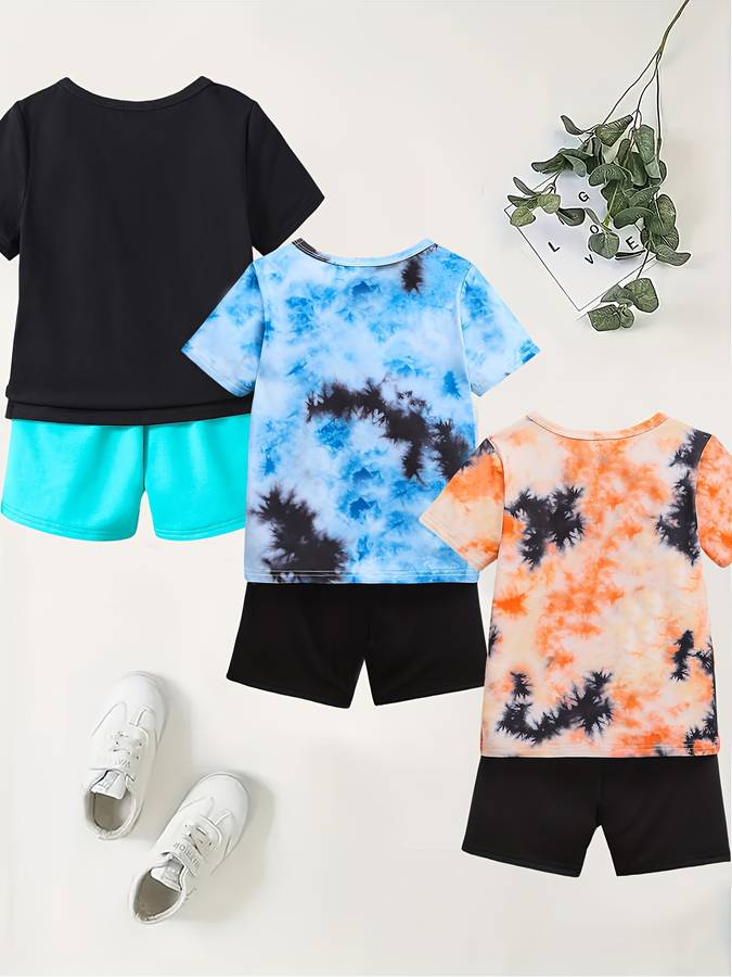 Boys T Shirt Color Mixed Color Size4-5Y