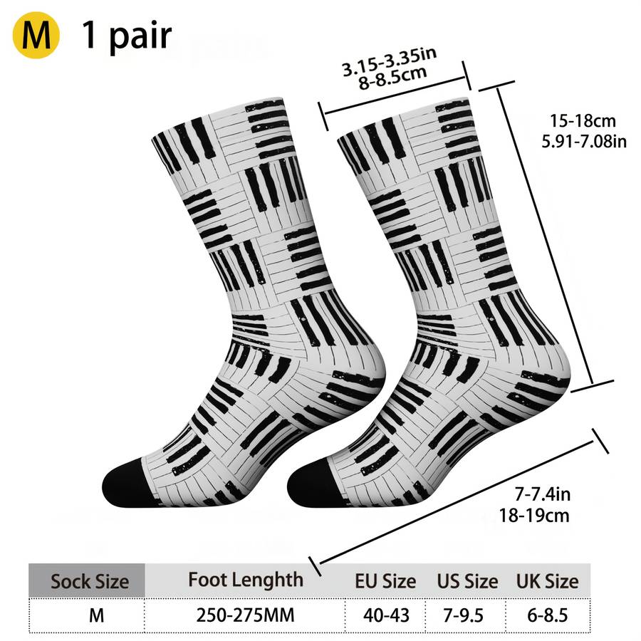 1 Pair Multicolor Size L Socks