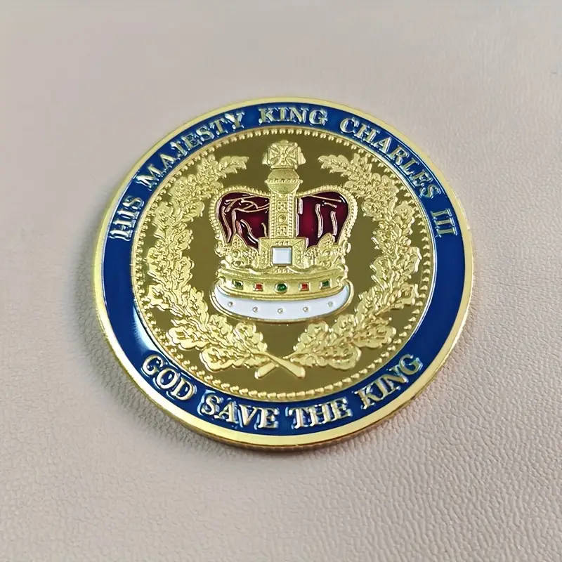 King Charles III 2023 Commemorative Coin 40MM