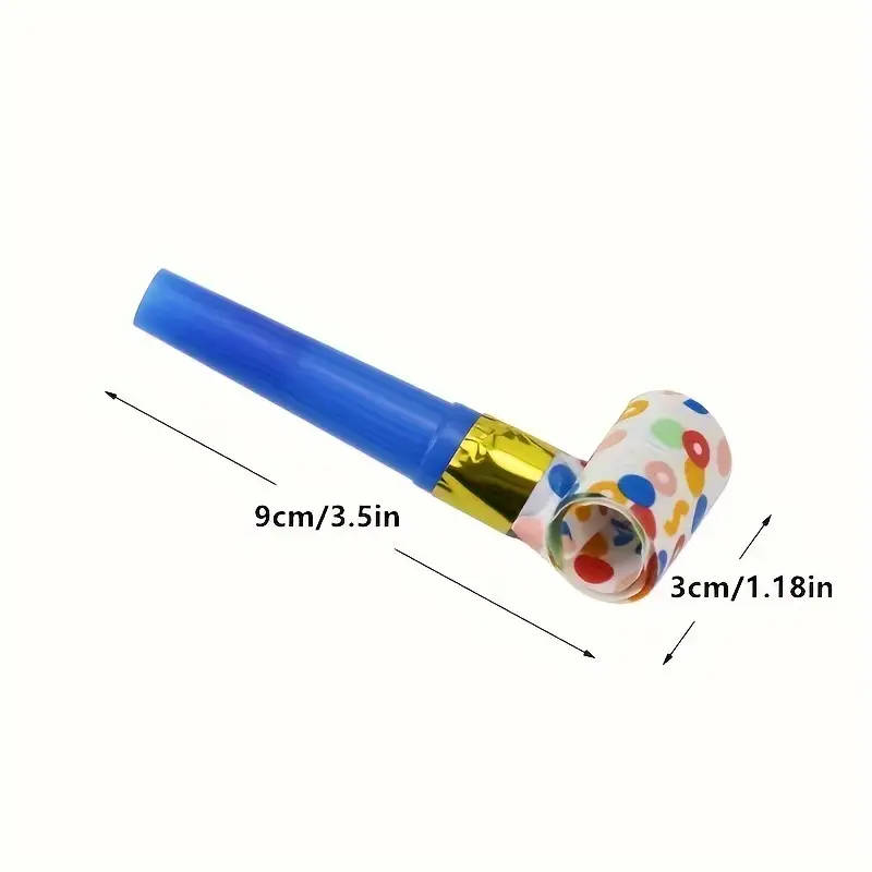 10pcs Colorful Party Blowers