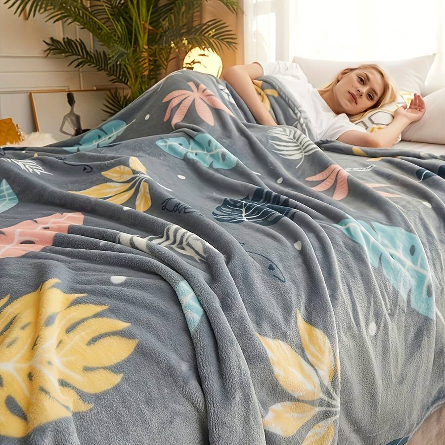 1ps Blanket Color Elk Forest size 200.0x230.0cm