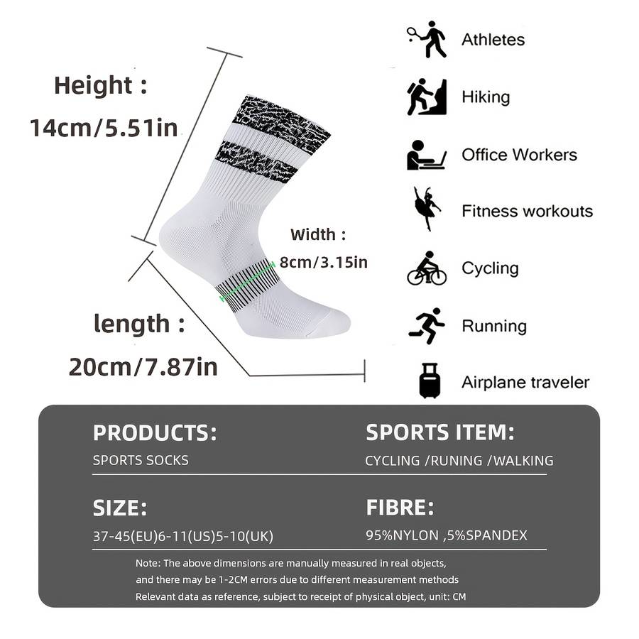 1 Pair Short V Blue One Size Socks