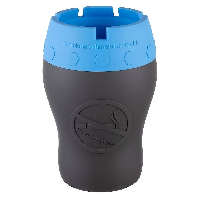 1pc A Unique And Creative Silicone Ashtray for Home And Car Use Designed to Be Anti-Fall And Dust-