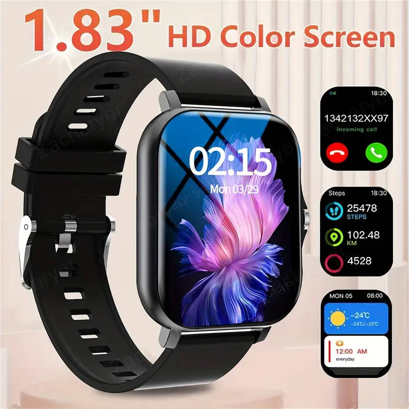 Sports Tracking Smartwatch Wireless Calling Dialing Multiple Sports Modes Call Reminder