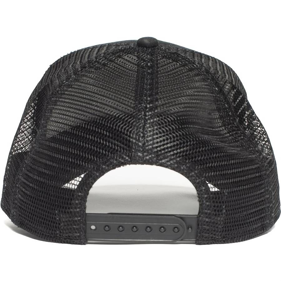 Stylish Cartoon Embroidered Baseball Cap with Sun Protection Mesh