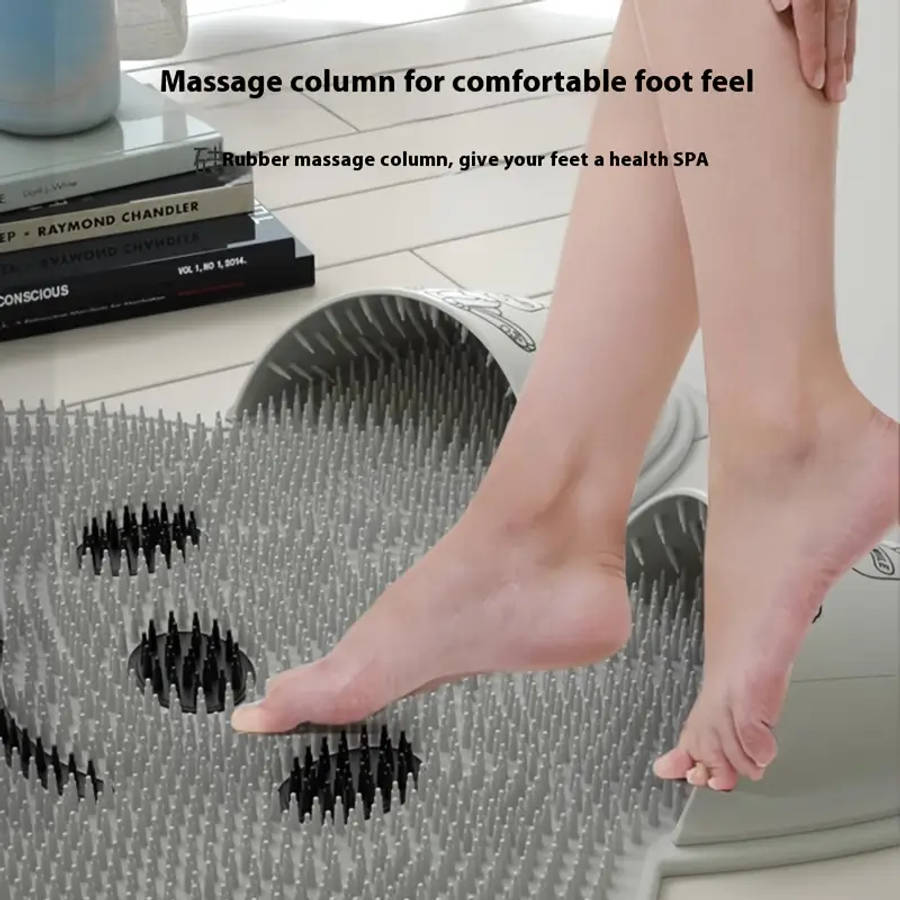 Rabbit Shape Silicone Shower Mat