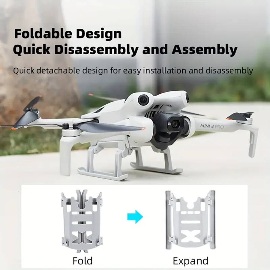 dji mini4 pro height increasing foot rack landing rack details 0