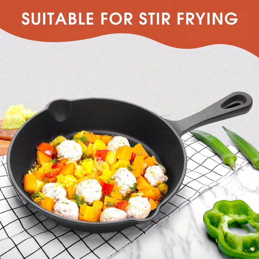 3pcs Cast Iron Skillet Set