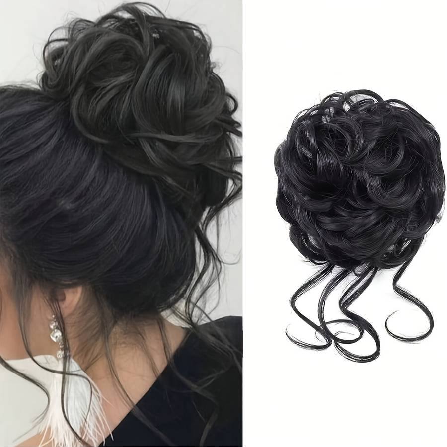 1Pc Dark Brown 15.24cm Fashion Design Wig