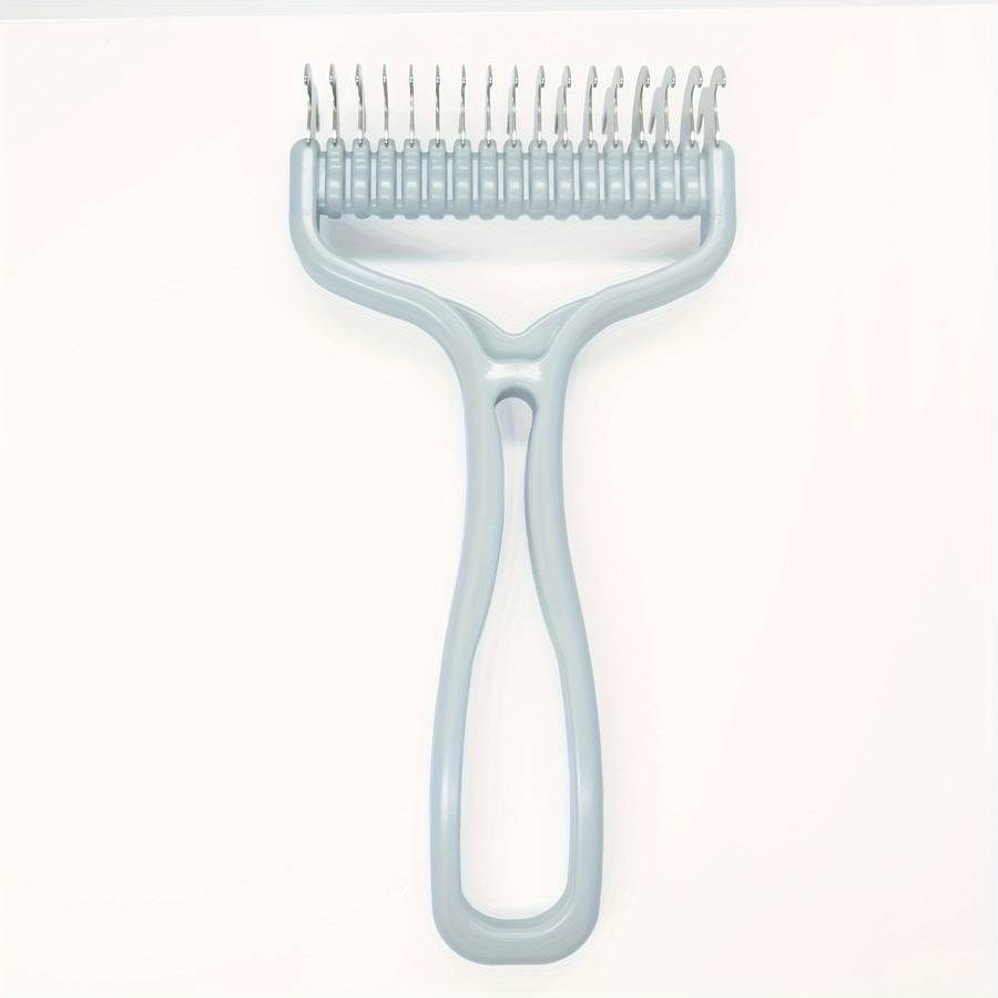 1pc Pink Size S 11Add6 Teeth Pet Comb