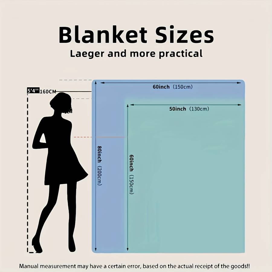 1ps Blanket Color Kp 01 size 130x150