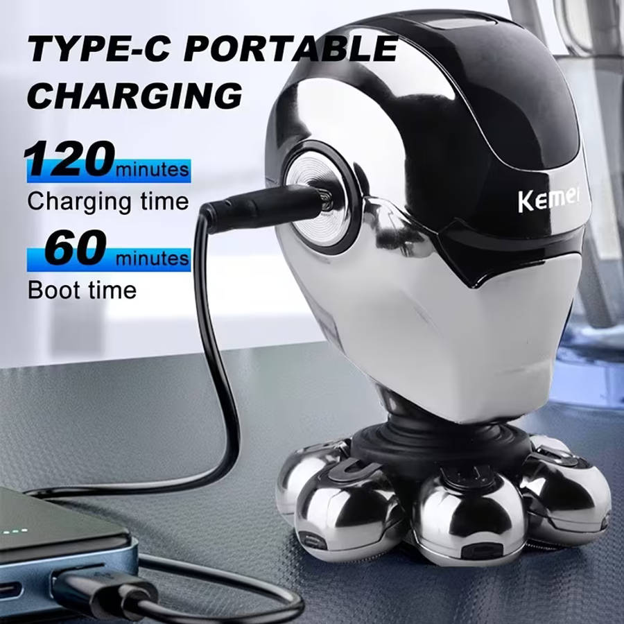 5 in 1 Electric Rechargeable Shaver for Men