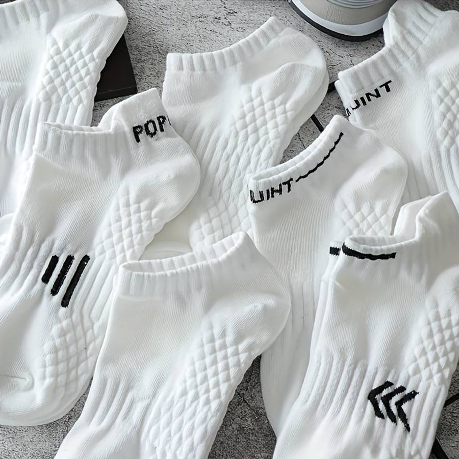 6 Pairs Mixed Colors Random One Size High Elastic Socks