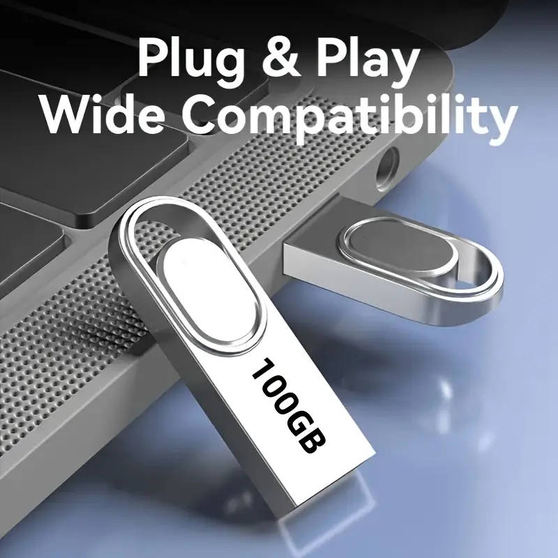 4GB USB Flash Drive And a USB-C Adapter