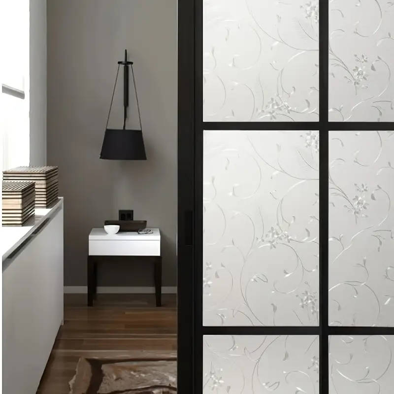 1 x Classic Frosted Vine Window Film