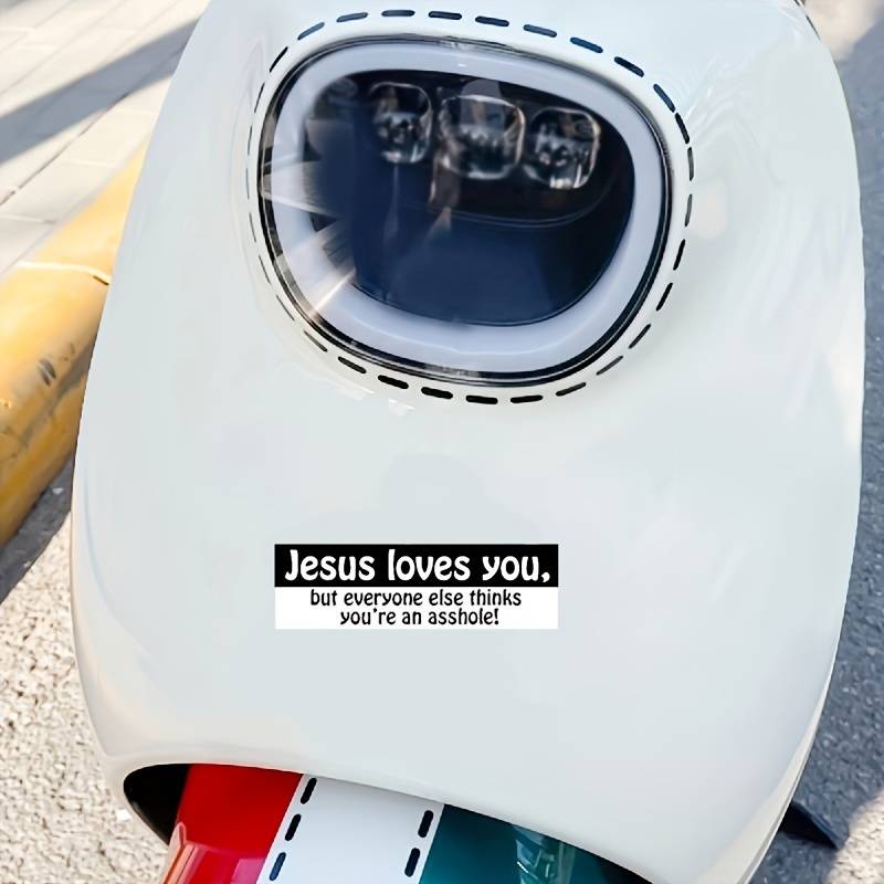 1pc Jesus Christian Themed Stickers