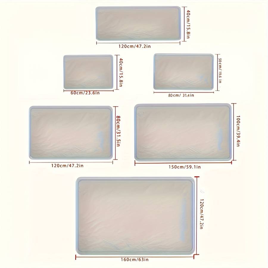 1Pc 39.36x59.04inch 100x150cm Floor Mat
