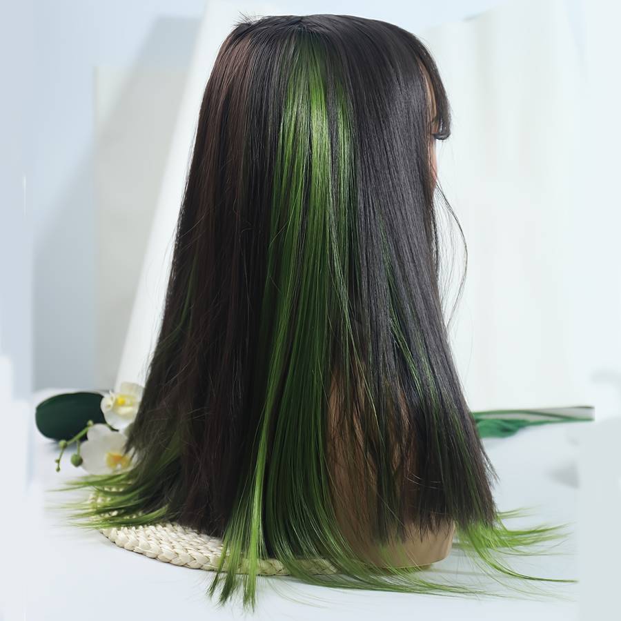 1Pc Dirty Orange 50.8cm Fashion Design Wig