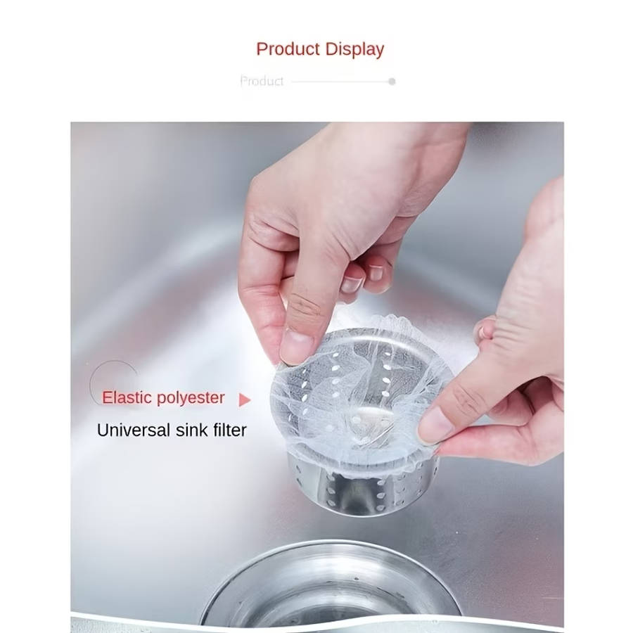 110 Replacement Filter Pieces Anti Clogging Easy To Clean Fine Mesh Filter
