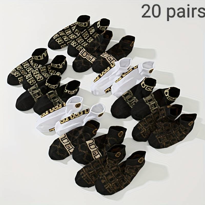 Sock 10 Pairs Pack Golden Yellow  One Size