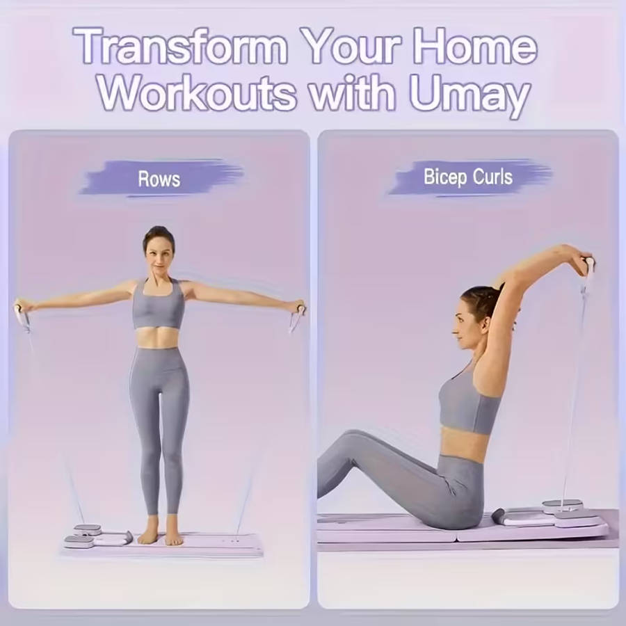 Foldable 8-In-1 Ab Training Board