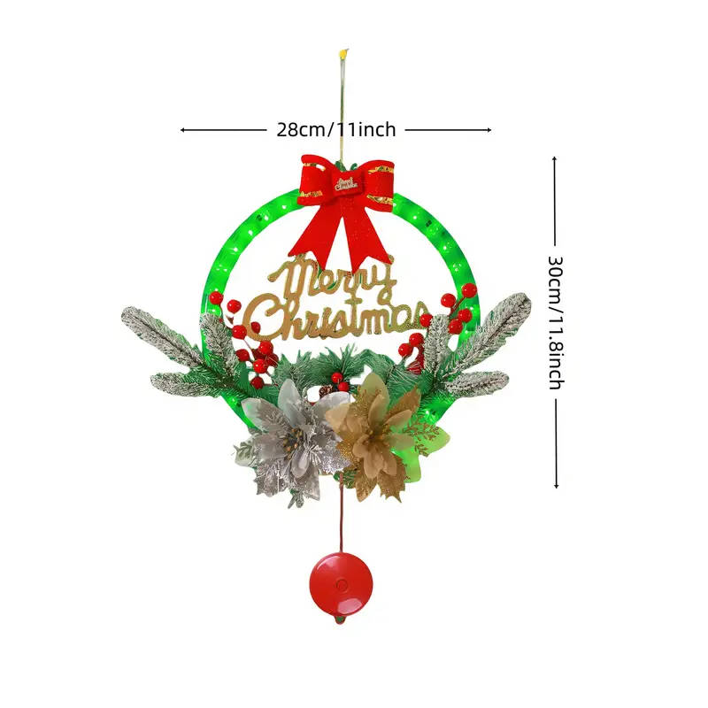 2025 New DIY 8 Color Flashing Function Timer Christmas Light Sign