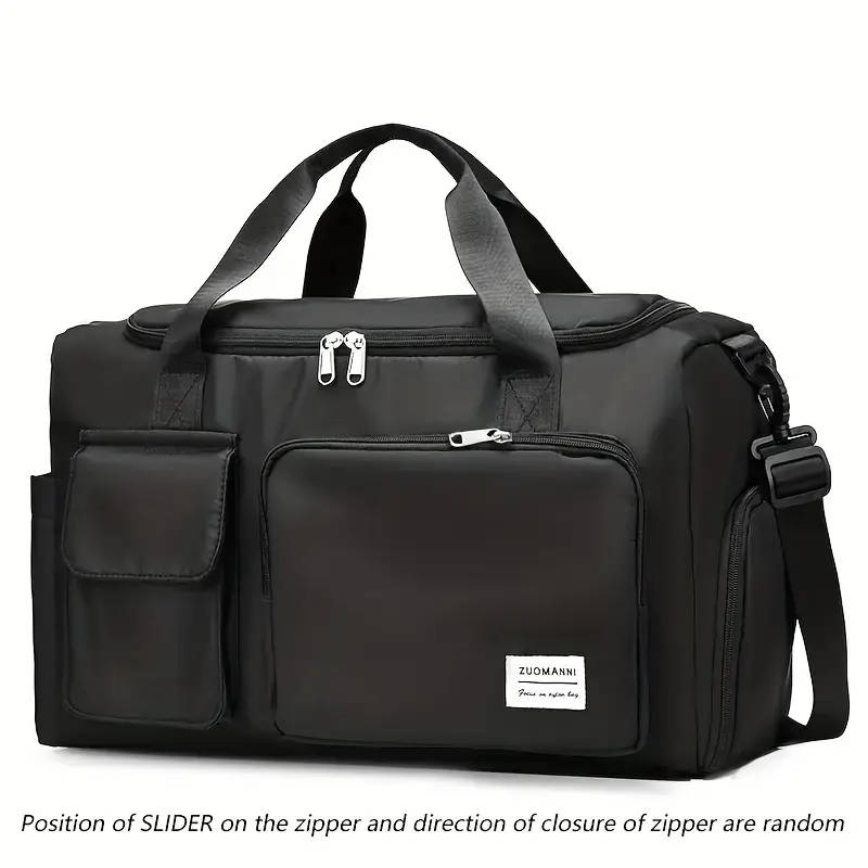 Unisex Large Capacity Nylon Travel Gym Tote