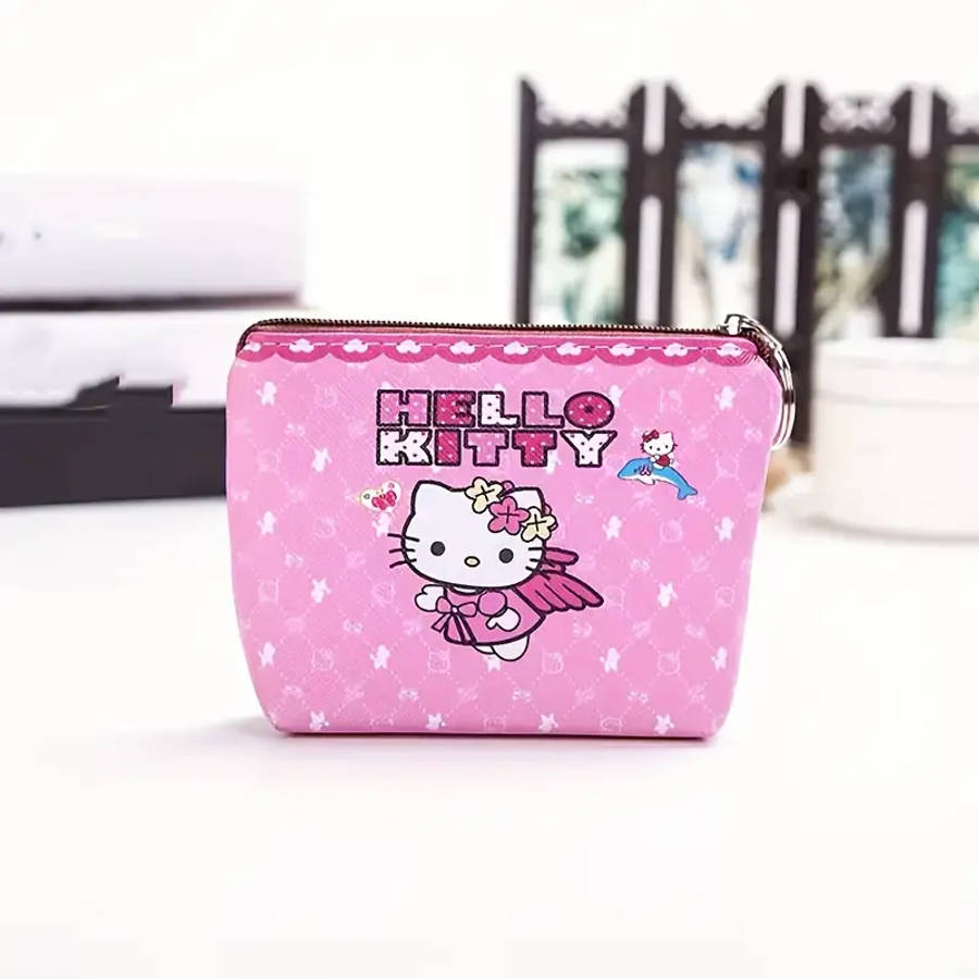 Hello Kitty Mini Clutch, Faux Leather Coin