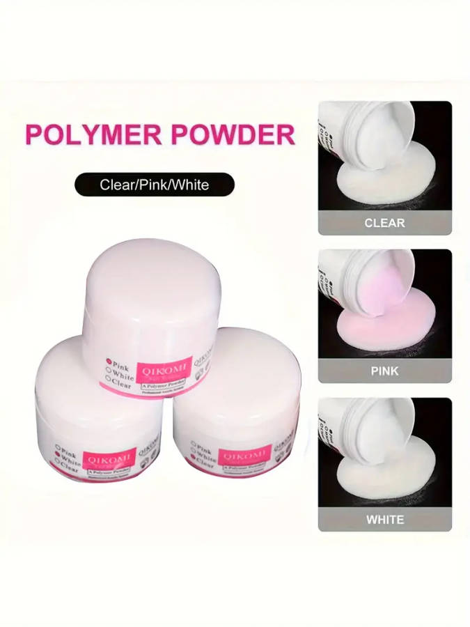 acrylic nail kit for beginners with glitter acrylic powders nail extension tools usb powered lamp perfect manicure set and gift for women details 2