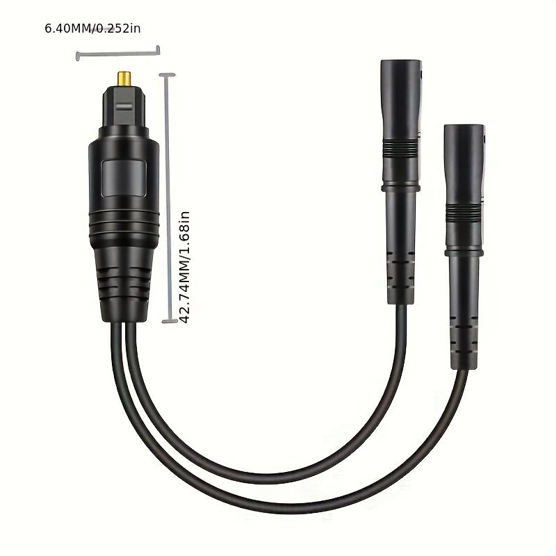 High Quality Spdif Toslink Fiber Optic Cable Male To Female Digital Audio Connection