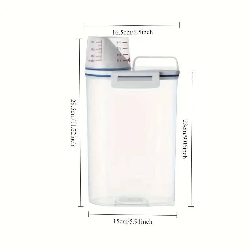 3.5L Large Airtight Food Storage Container