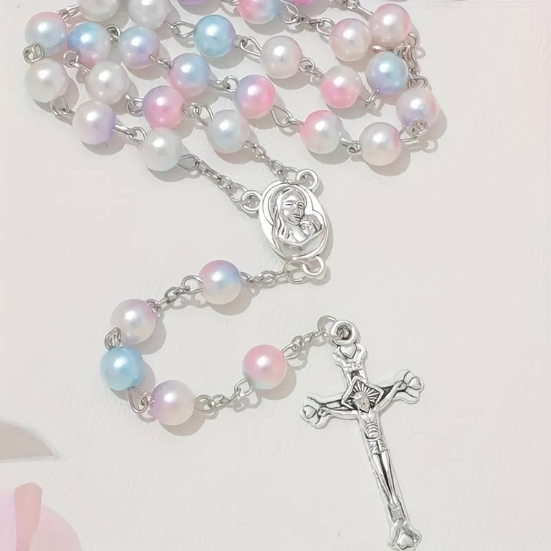 1 Piece Polychrome Jesus Theme Pendant