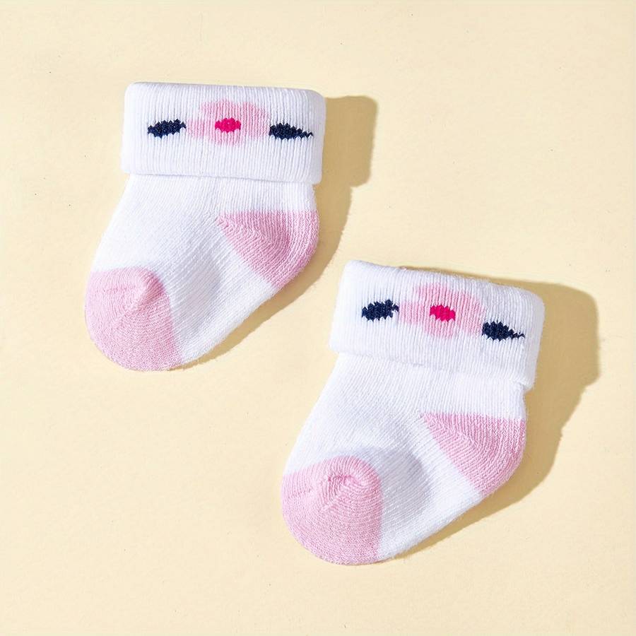 Love Mixed Color Six Pairs Pack Sock 6 12M