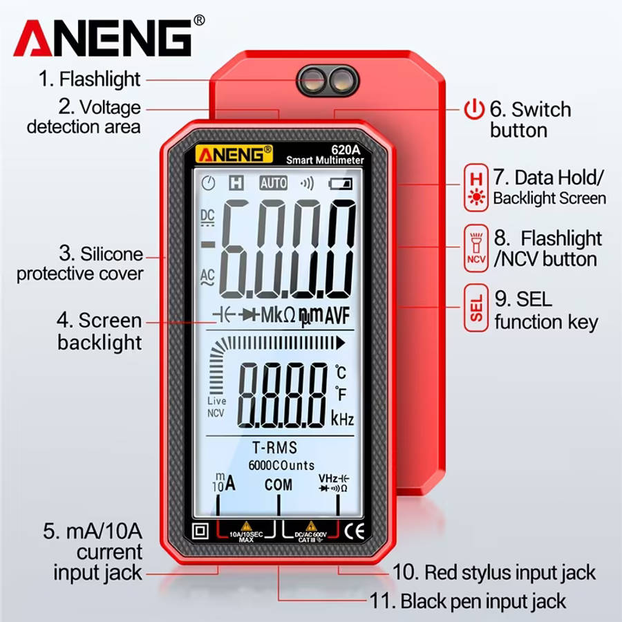 ANENG 620A Smart Multimeter