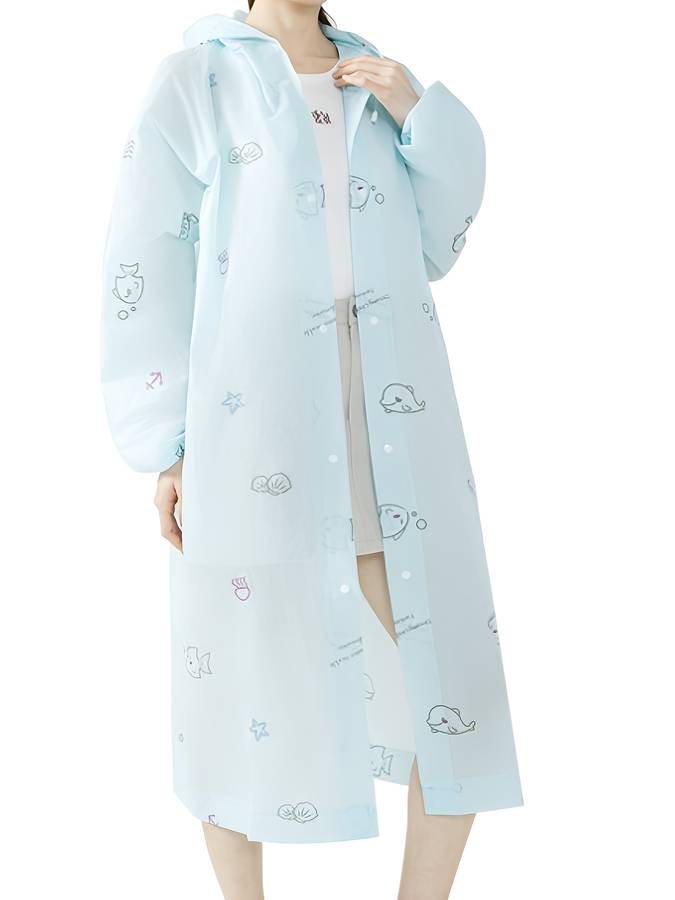 Raincoat Lake Blue Size Onesize