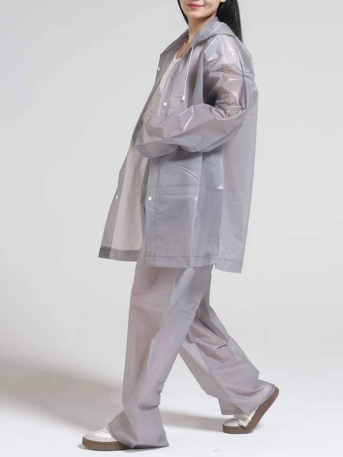 Raincoat Dark Gray Size Onesize