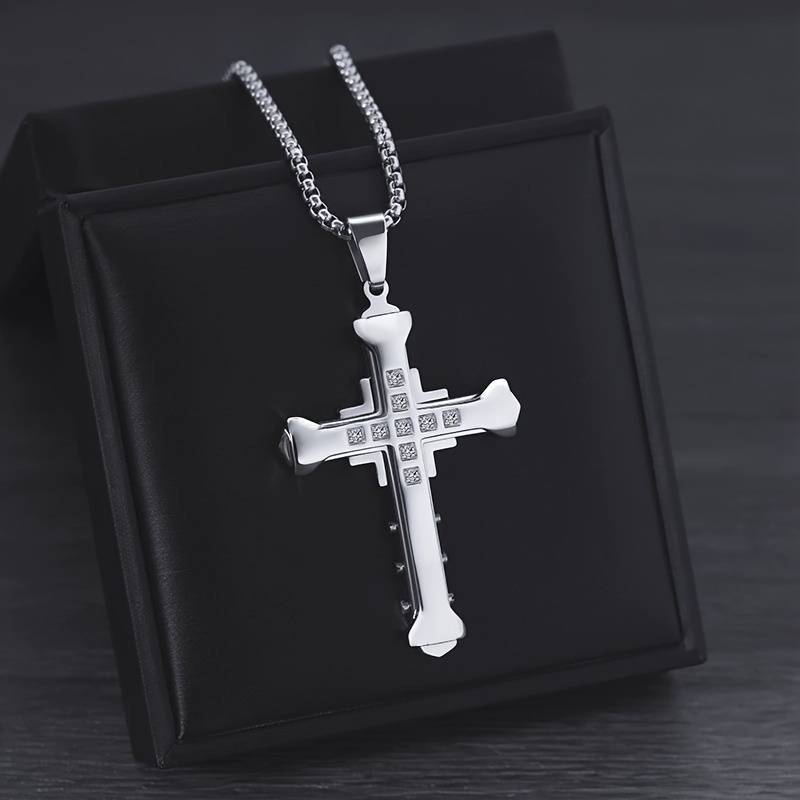 1 Piece Golden Jesus Theme Pendant