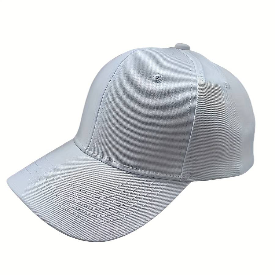1pc Fashion Stripe Casual Baseball Cap for Women and Men Polyester Packable Sun Hat with Adjustabl