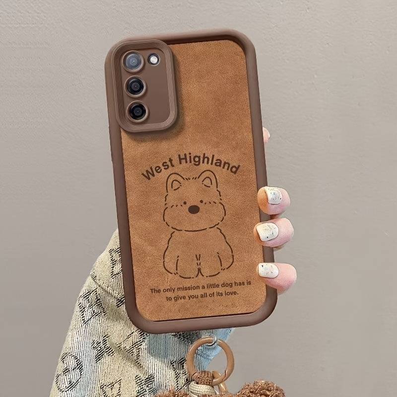 1pc A Brown For Samsung Galaxy A54 5G Phone Cases