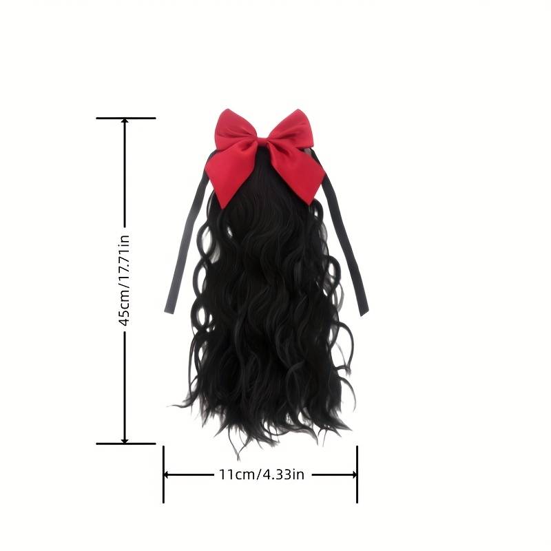 1Pc Dark Brown Fashion Design Wig