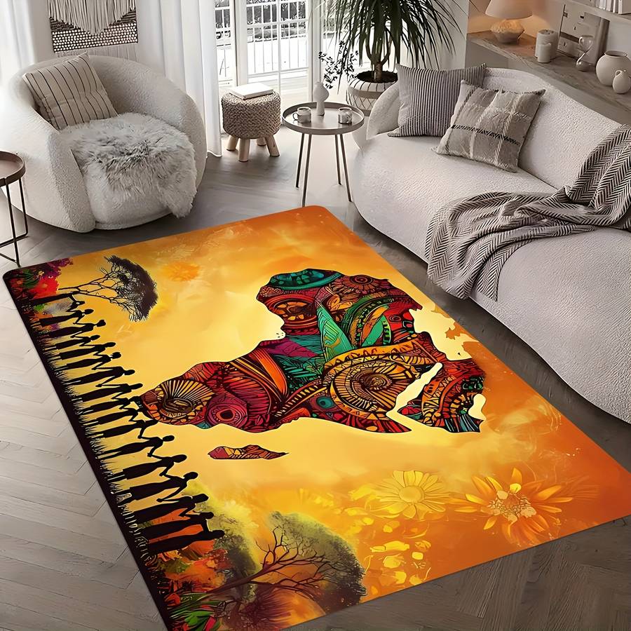 1Pc 80x120cm Floor Mat